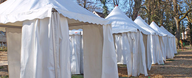 Tentes réception